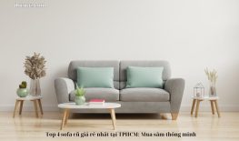 Top 4 sofa cũ giá rẻ nhất tại TPHCM: Mua sắm thông minh